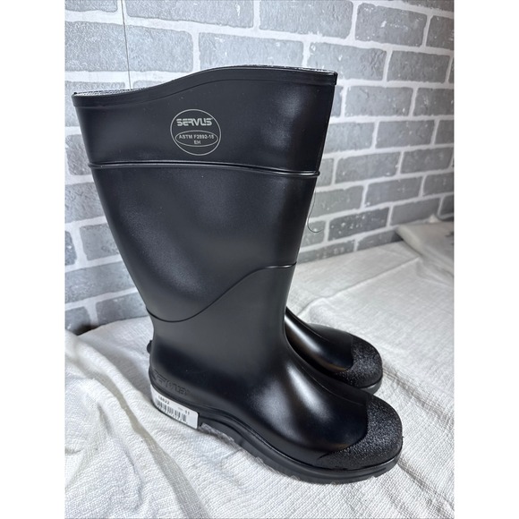 Servus Other - Servus 18822 Mens Black PVC Waterproof Knee High Work Boots EH Rated‎ Size 11